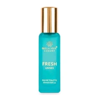 Bella Vita Organic FRESH Eau De Toilette Unisex Perfume For Men & Women with Bergamot, Orris Lavender & Ylang Ylang 20 ML