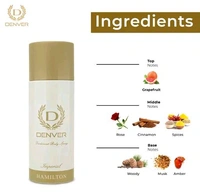 Denver  DENVER Imperial Gift Set Perfume 60 ML+ 165 ML Deodorant Spray - For Men (225 ml, Pack of 2) 