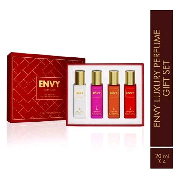 Envy ENVY Red Luxury Perfume Gift Set (20 ml x 4)