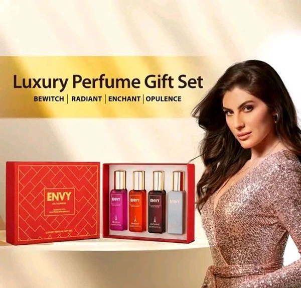 Envy ENVY Red Luxury Perfume Gift Set (20 ml x 4)