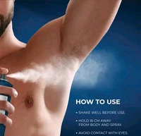 Denver Man of Steel Challenge Long Lasting Deodorant for Men, Pack of 2 (200ml each)