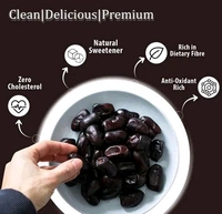 Nutrovalley  NutroVally - Premium Black Dates for Strong Bones | 100% Fresh & Natural | Antioxidants Rich Dry Dates - 1200gm