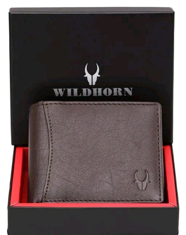 Trendy WildHorn Green RFID Protected 100% Genuine Leather Wallet for Men? - Mai Tai