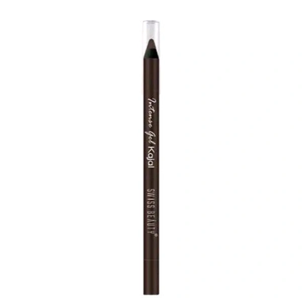 Swiss Beauty Intense Gel Kajal - (Brown, 1.2g) - Brown