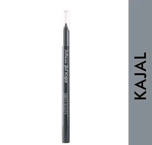 Swiss Beauty Intense Gel Kajal - (Brown, 1.2g) - Smoky