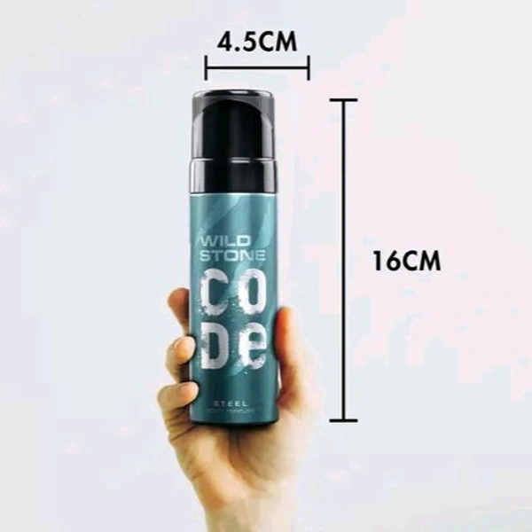 Wildstone Wild Stone CODE Steel Body Perfume Spray for Men, 150ml