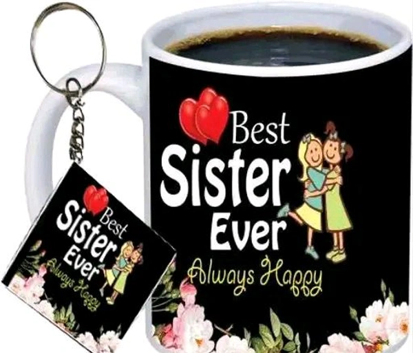 Birthday gift for Sister, Gifting mug For birthday, Rakshabandhan gift For big sister, little sister, Rakhi gift coffeemug, Rakhi gift for brother, Rakhi Gift For pyari bahana