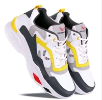 Bersache Men's Bersache Lightweight Casual Shoes with High-Quality Soles | Comfortable Shoes for Sneakers, Walking, Training, and Daily Wear - Yellow, IND-7