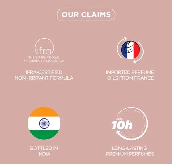 Bella Vita Organic Luxury Perfumes Gift Set for Women - 4x20 ml