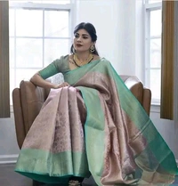 Fancy banarshi tissue high level damand silk saree