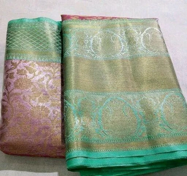 Fancy banarshi tissue high level damand silk saree