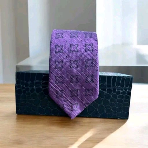 Necktie with Pocket square Lapel Pin Flawer and Brooch & Cufflinks Pair set