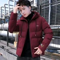 BOMBER JACKET - Maroon, L