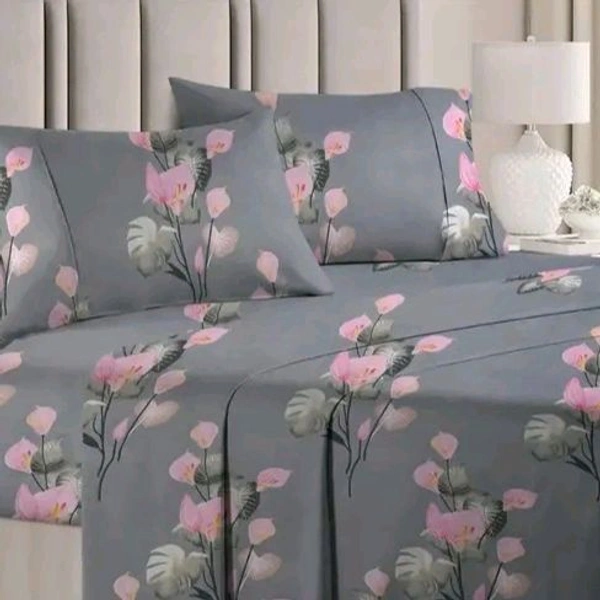 Anticca Home 100% Cotton Comforter Set With Bed Sheet 1+2, Comforter Size 90*90 and bed sheet Size 100*90 or pillow covers 18*28 inches 