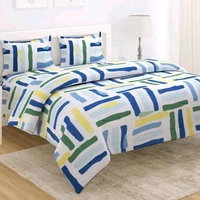 Anticca Home 100% Cotton Comforter Set With Bed Sheet 1+2, Comforter Size 90*90 and bed sheet Size 100*90 or pillow covers 18*28 inches 