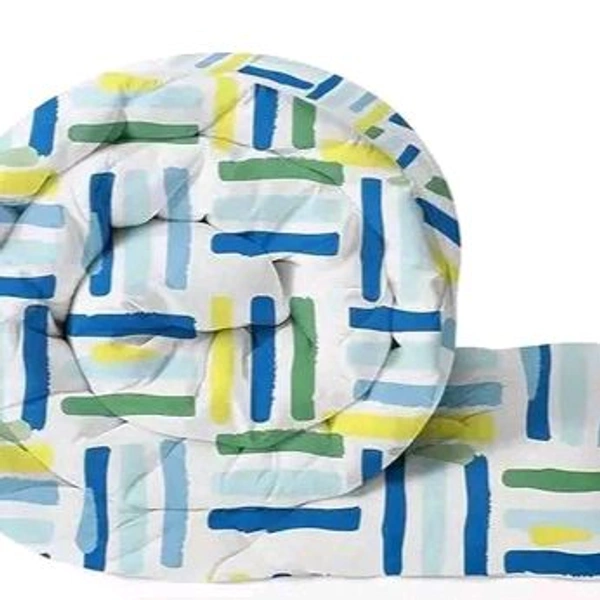 220 GSM Microfiber Reversible AC Comforter/Blanket for Winter/Quilt/Duvets for Single Size Bed