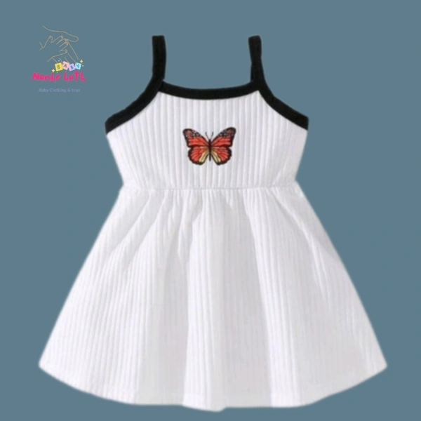 Summer Cool Sando Frock For Toddler - 6-9 Months