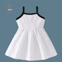 Summer Cool Sando Frock For Toddler - 6-9 Months
