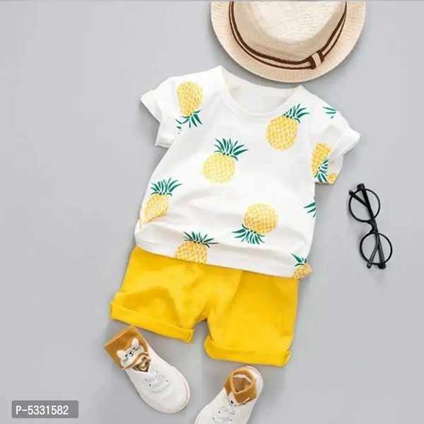 Boys Cotton Clothing Set - 3-4 Years