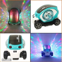 09 Future Car 360 Degree Rotating Musical and Stunt Toy Car for Kids with Flashing Light and Music Sound - 3 Years Plus