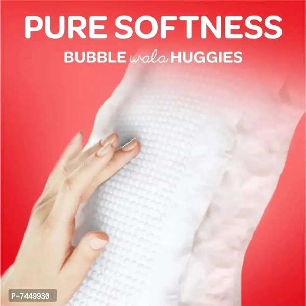 Huggies Wonder Pants, Small (S) Size Baby Diaper Pants, 4 - 8 kg, 56 count - 4-8 Kg