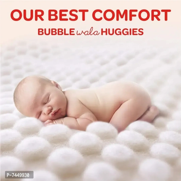 Huggies Wonder Pants, Small (S) Size Baby Diaper Pants, 4 - 8 kg, 56 count - 4-8 Kg