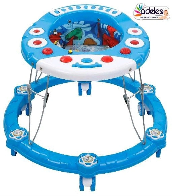 Odelee Smiley Musical Activity Walker - 0-2 Years