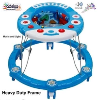 Odelee Smiley Musical Activity Walker - 0-2 Years