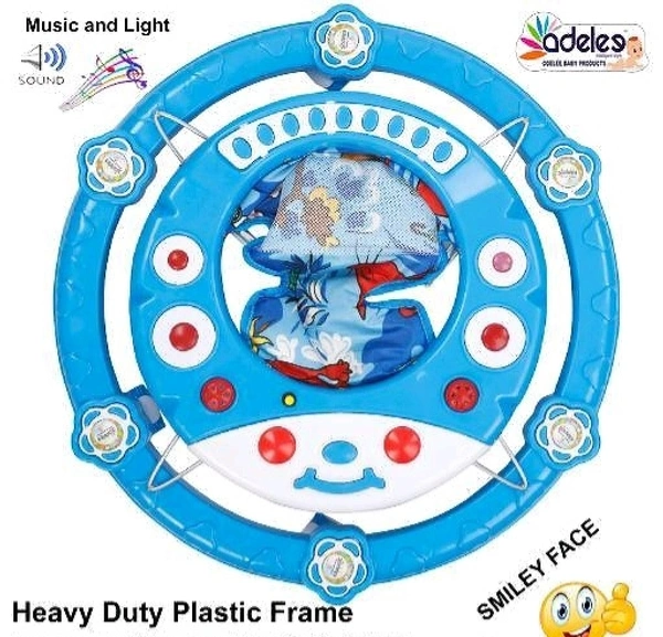 Odelee Smiley Musical Activity Walker - 0-2 Years
