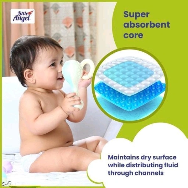 Little Angel Premier Baby Diaper Pants, New Born - 28 Count