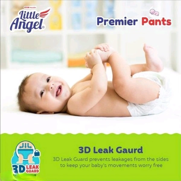 Little Angel Premier Baby Diaper Pants, New Born - 28 Count