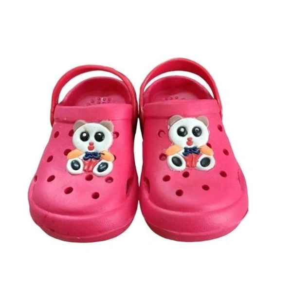 Firstcliq Sporty Classy Panda Clogs, a delightful pack of 2 for kids - 2.5-3 Years