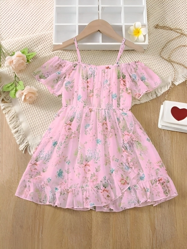 Stylus Girl Frock - 8-9 Year, Pink