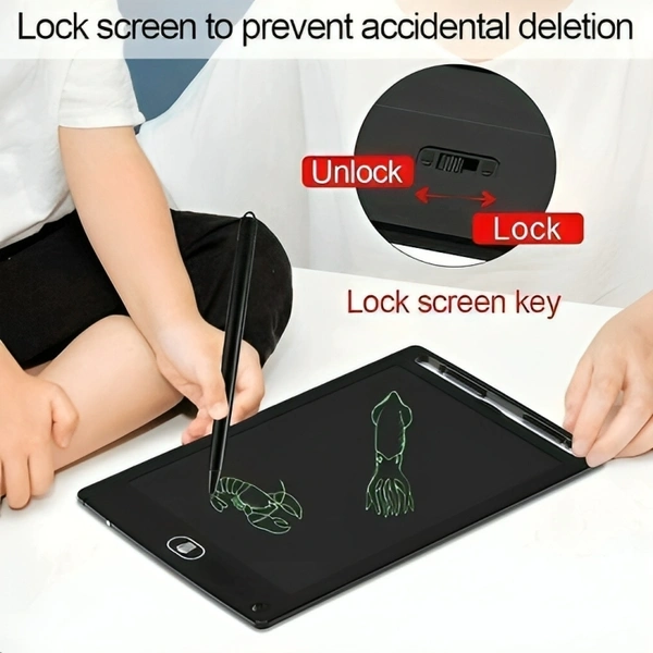 8.5 Inch LCD WritingTablet/Drawing Board/Doodle Board/Writing Pad with 2 Magnets - Reusable Portable E Writer Educational Toys