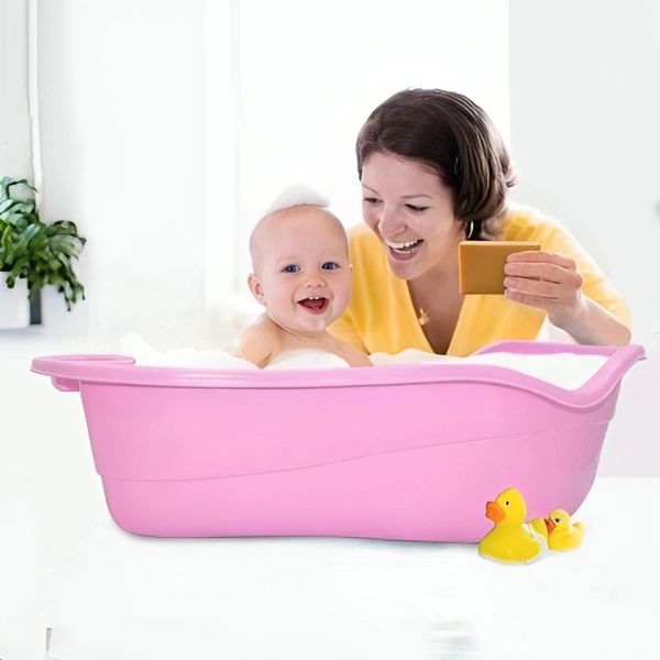 Infant Kids Baby Bathtub - Pink Flamingo