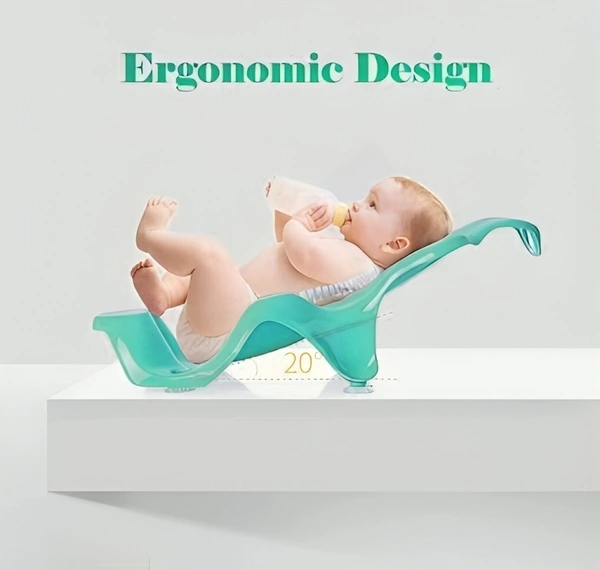 Dash Coco Anti Slip Plastic Bathtub with Toddler Bath Seat (Green)