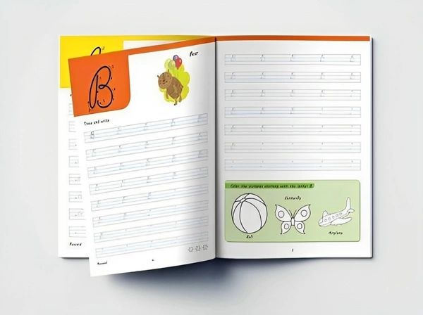 Animal-themed Cursive Writing Workbook