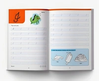 Animal-themed Cursive Writing Workbook