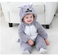 Adorable Panda Style Baby Jumpsuit - BRANDONN Unisex Cosplay Outfit - 9-12 Months, Nobel