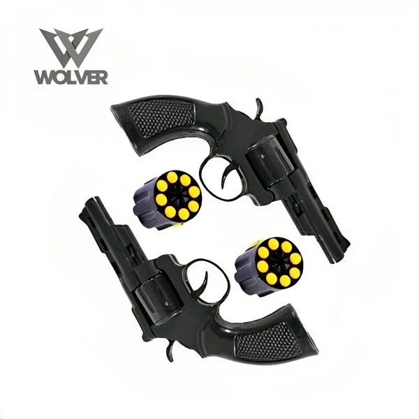 Plastic Air Sports Mauser Gun Toy Set with 6mm BB Bullets (Pack of 2)