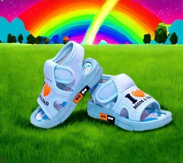 Kids Fancy CHU-CHU Sandals for Boys and Girls (Bachoo ke sandal) - 9-12 Month