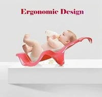 Dash Coco Anti Slip Plastic Bathtub with Toddler Bath Seat - Free Size