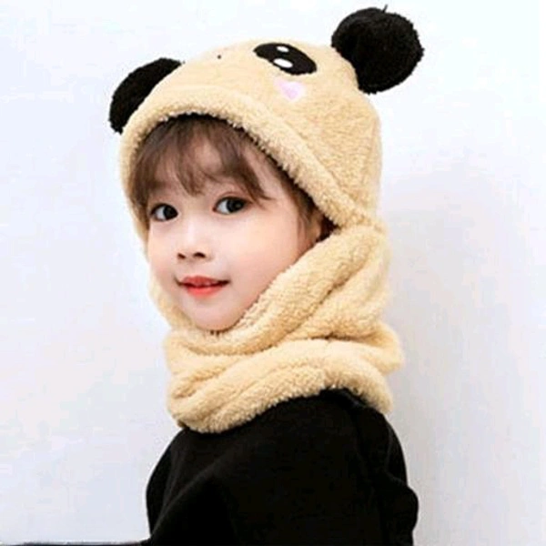 Panda Kids Woolen Cap - Salomie