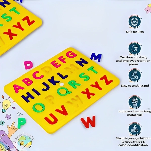 plastic ABCD learning toy