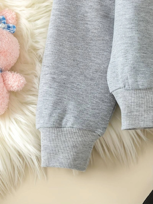 Cat Print Girls' Fashion Set - 2-3 Years