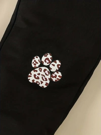 Cat Print Girls' Fashion Set - 5-6 Years