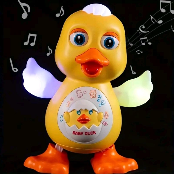Dancing Duck Toy for Kids with Flashing Lights and Musical Sounds - Free