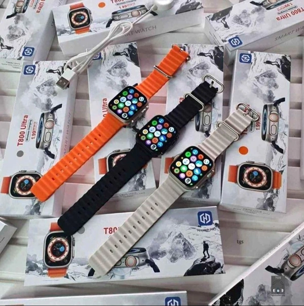 T800 Series 8 Ultra Smartwatch - Black