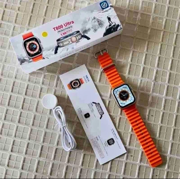 T800 Series 8 Ultra Smartwatch - Black