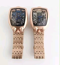 Rose Gold Luxury Racing Watch